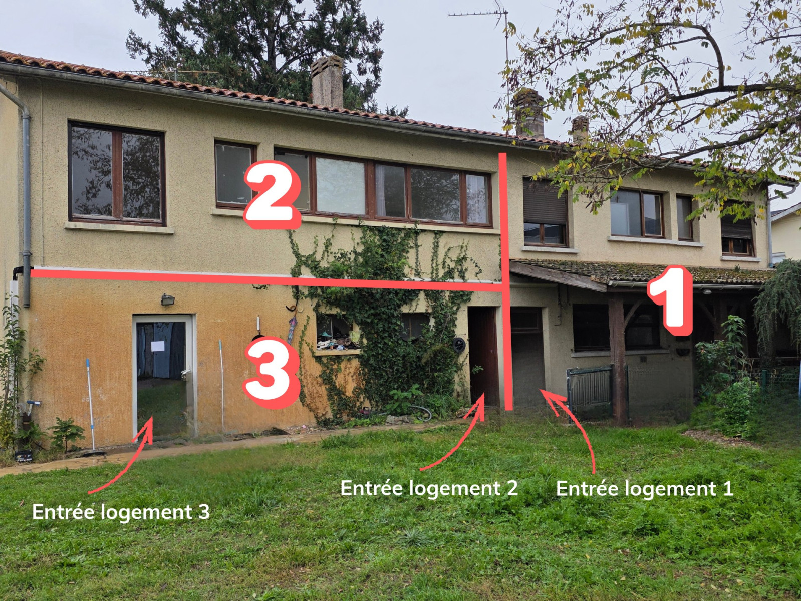 
                                                Vente
                                                 Immeuble / Maison divisible à Libourne 264 m²