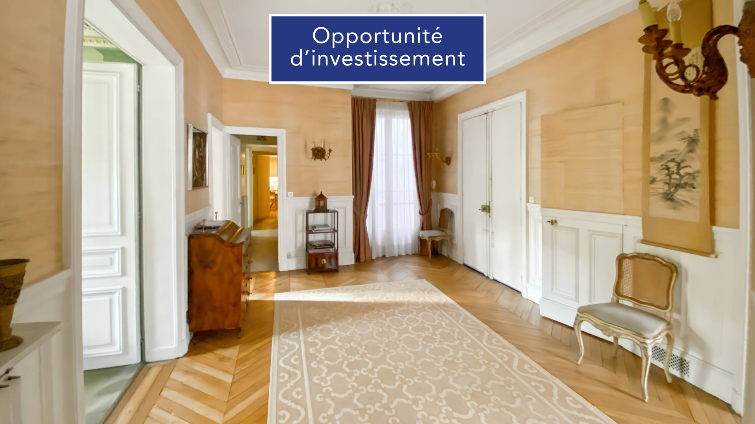 
                                                Viager
                                                 Investissement appartement occupé