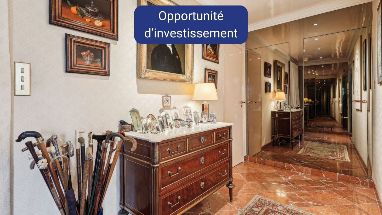 
                                                Viager
                                                 Investissement appartement occupé Paris 8