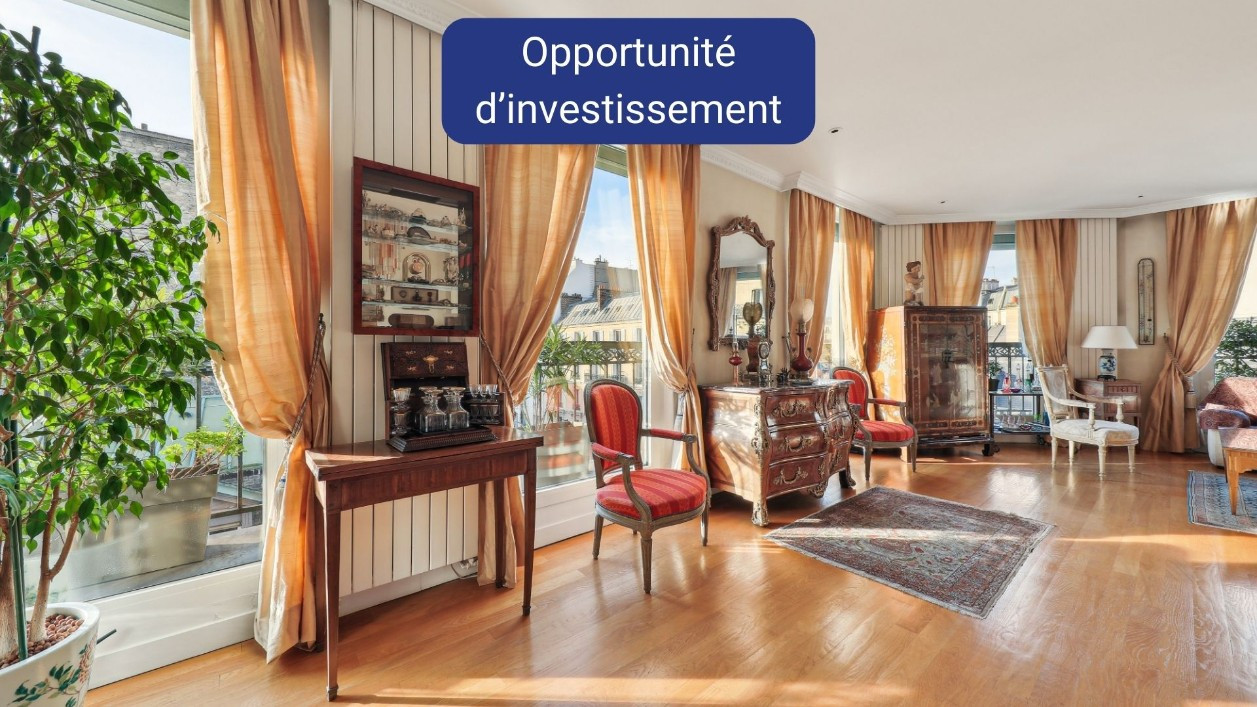 
                                                Viager
                                                 Investissement appartement occupé Paris 8