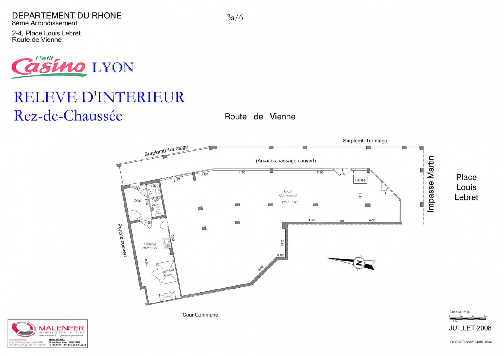 
                                                Vente
                                                 Investissement Commerce - Lyon