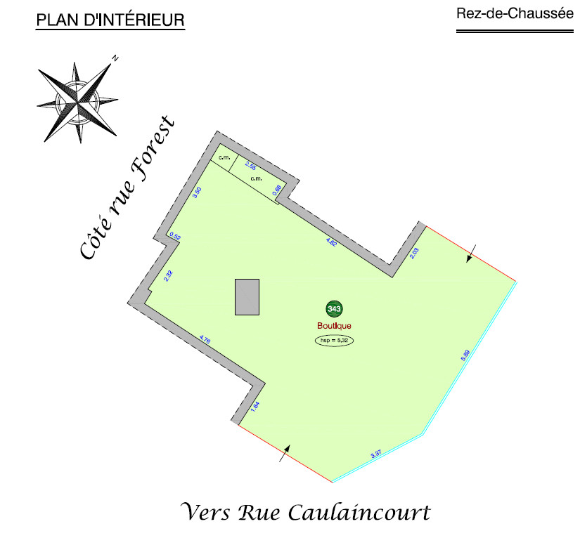 
                                                Vente
                                                 Investissement Commerce Paris -Caulaincourt