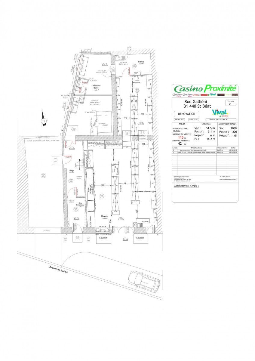 
                                                Vente
                                                 Investissement Commerce - Saint-Béat