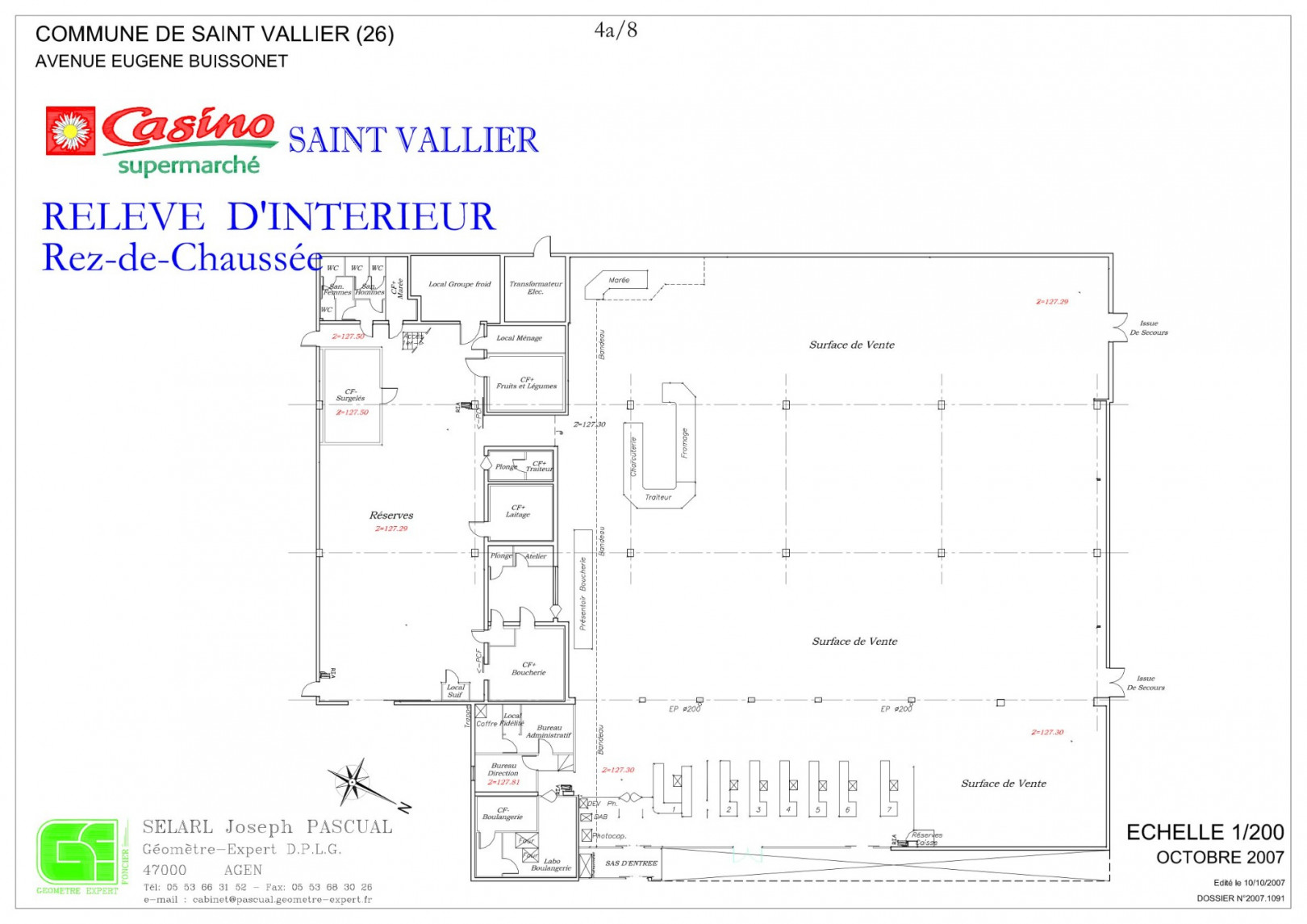 
                                                Vente
                                                 Investissement Commerce - Saint Vallier