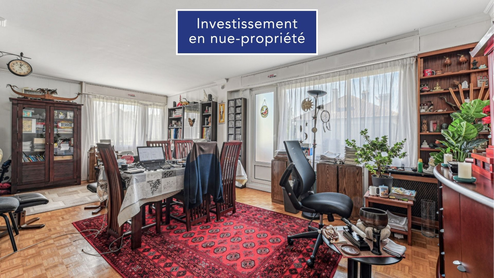 
                                                Vente
                                                 INVESTISSEMENT EN NUE-PROPRIÉTÉ À CLAMART. 
DIVISIBLE EN DEUX APPARTEMENTS