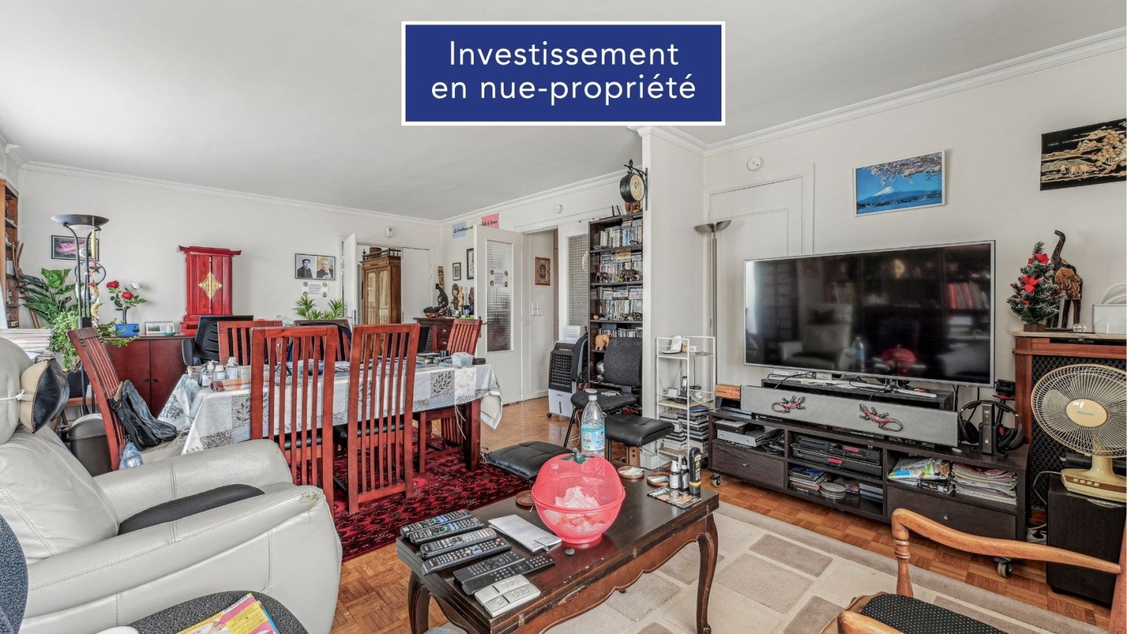 
                                                Vente
                                                 INVESTISSEMENT EN NUE-PROPRIÉTÉ À CLAMART. 
DIVISIBLE EN DEUX APPARTEMENTS