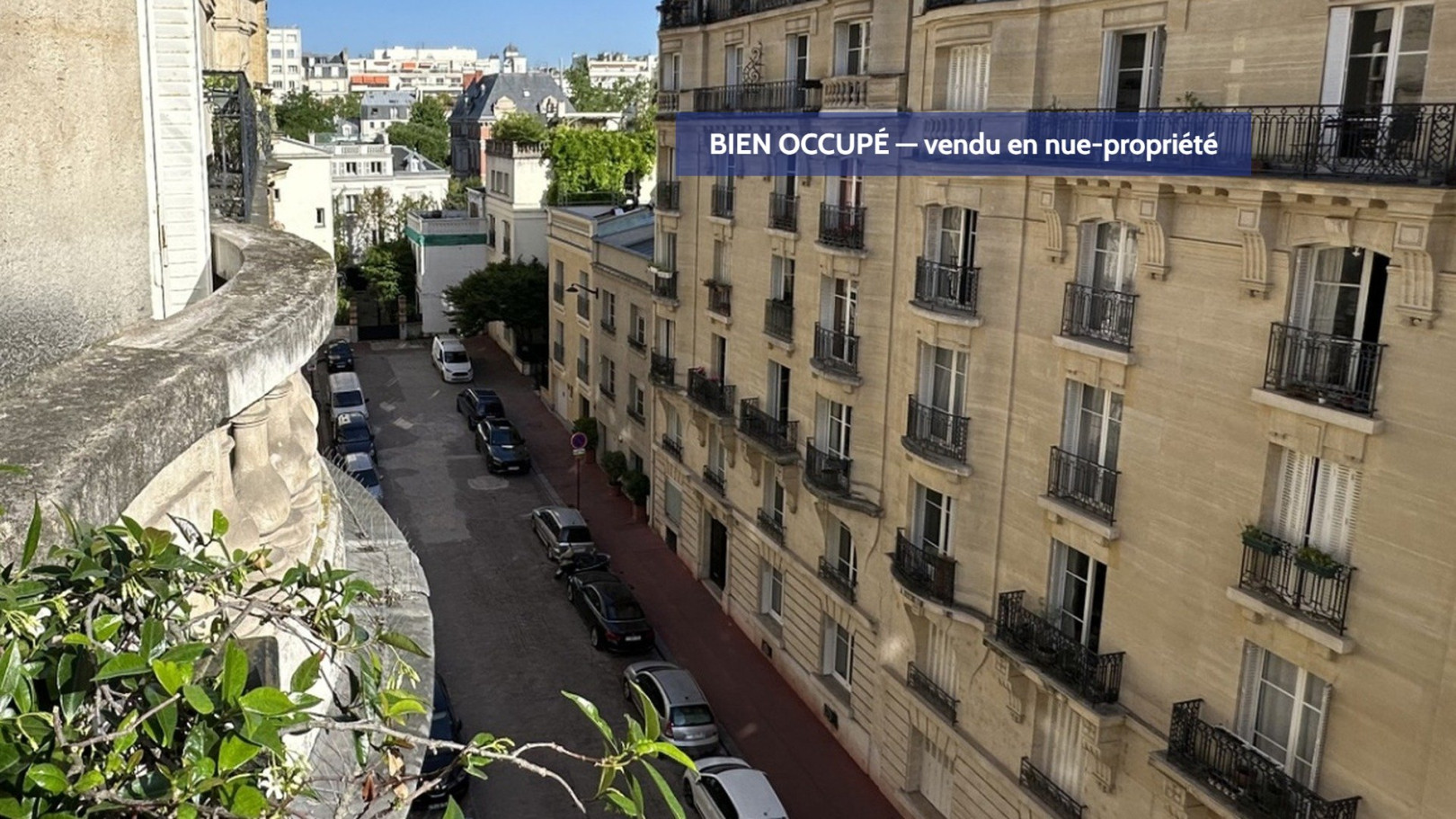 
                                                Vente
                                                 INVESTISSEMENT EN NUE-PROPRIÉTÉ A PARIS 16EME ARRONDISSEMENT