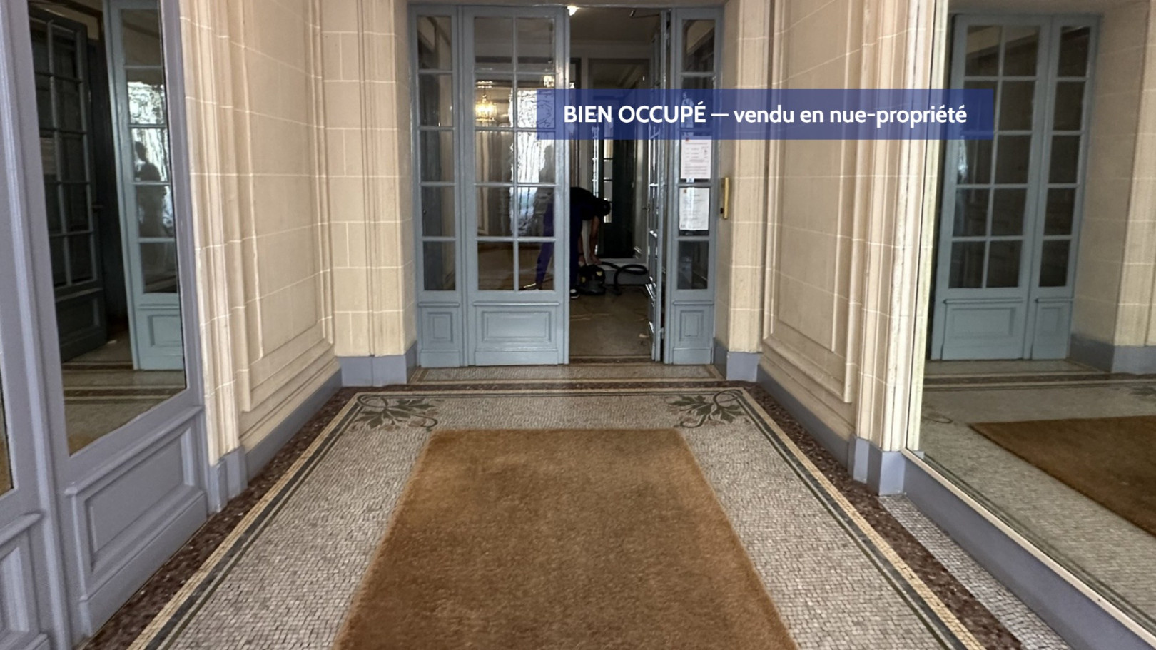 
                                                Vente
                                                 INVESTISSEMENT EN NUE-PROPRIÉTÉ A PARIS 16EME ARRONDISSEMENT