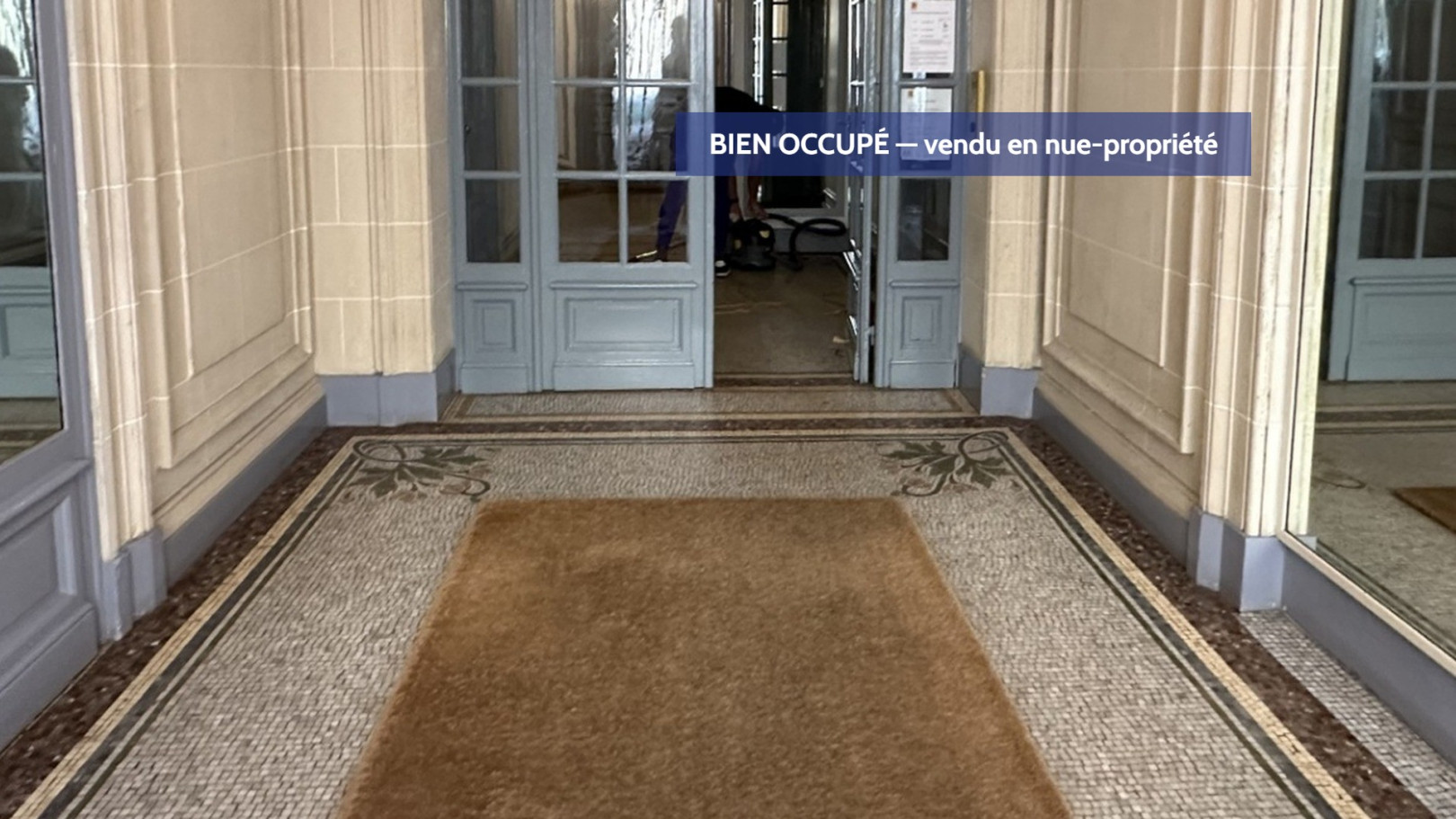 
                                                Vente
                                                 INVESTISSEMENT EN NUE-PROPRIÉTÉ A PARIS 16EME ARRONDISSEMENT