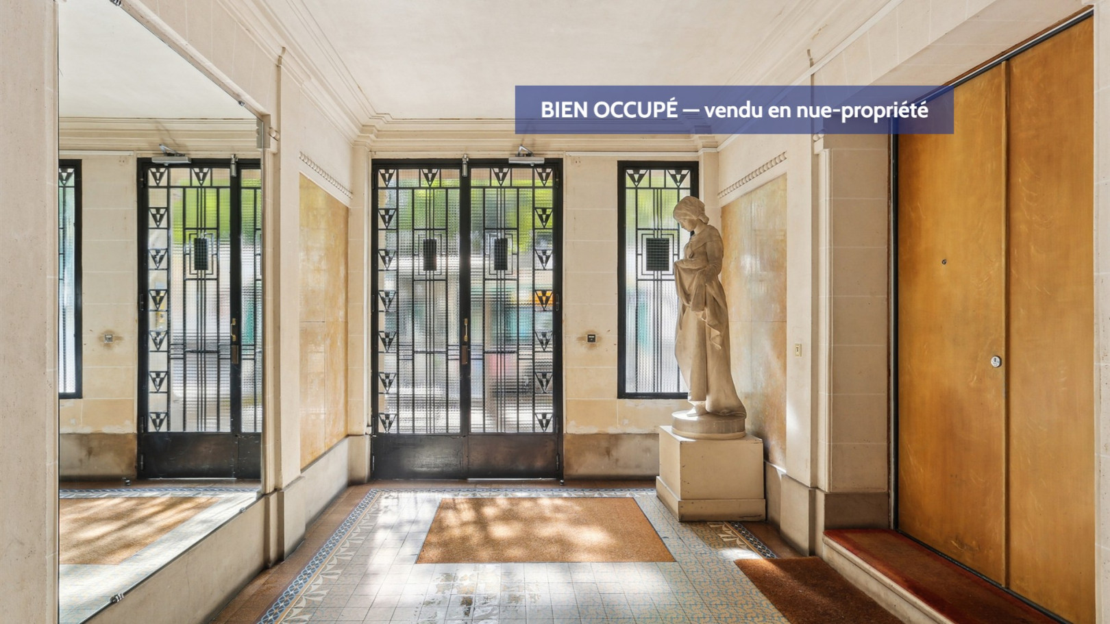 
                                                Vente
                                                 INVESTISSEMENT EN NUE-PROPRIÉTÉ À PARIS 19EME ARRONDISSEMENT