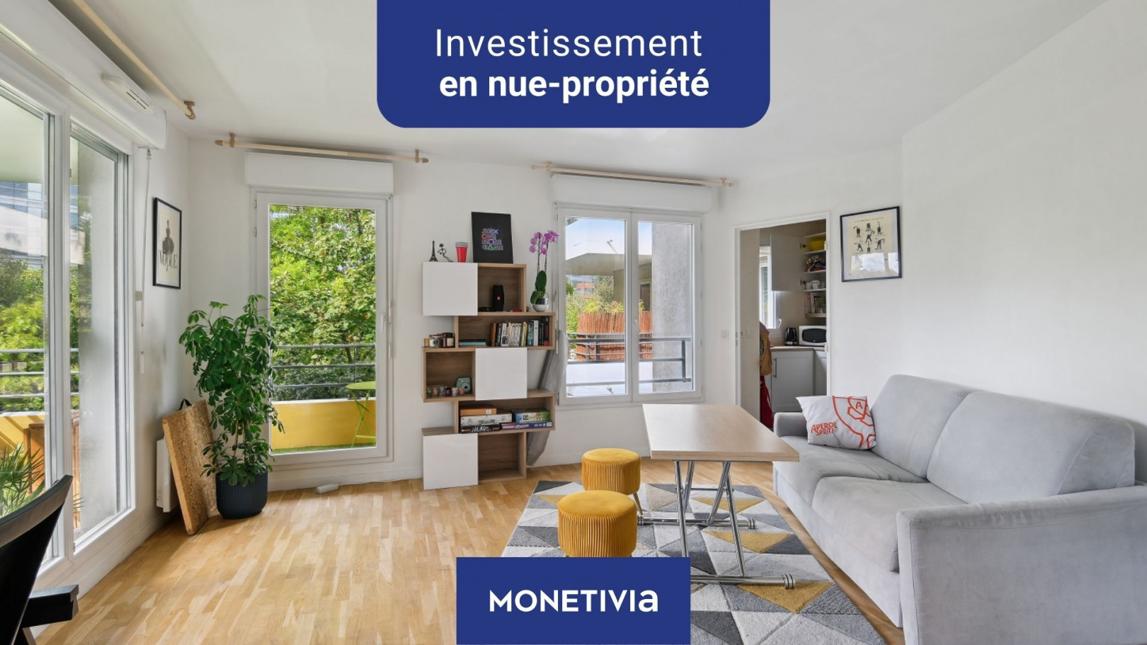 
                                                Vente
                                                 INVESTISSEMENT EN NUE-PROPRIÉTÉ A SAINT-OUEN-SUR-SEINE