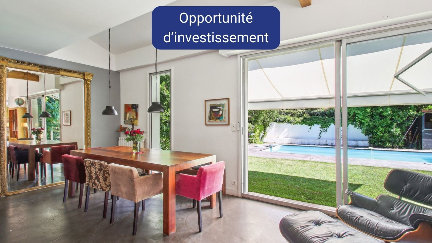 
                                                Viager
                                                 Investissement en viager occupé à Anglet