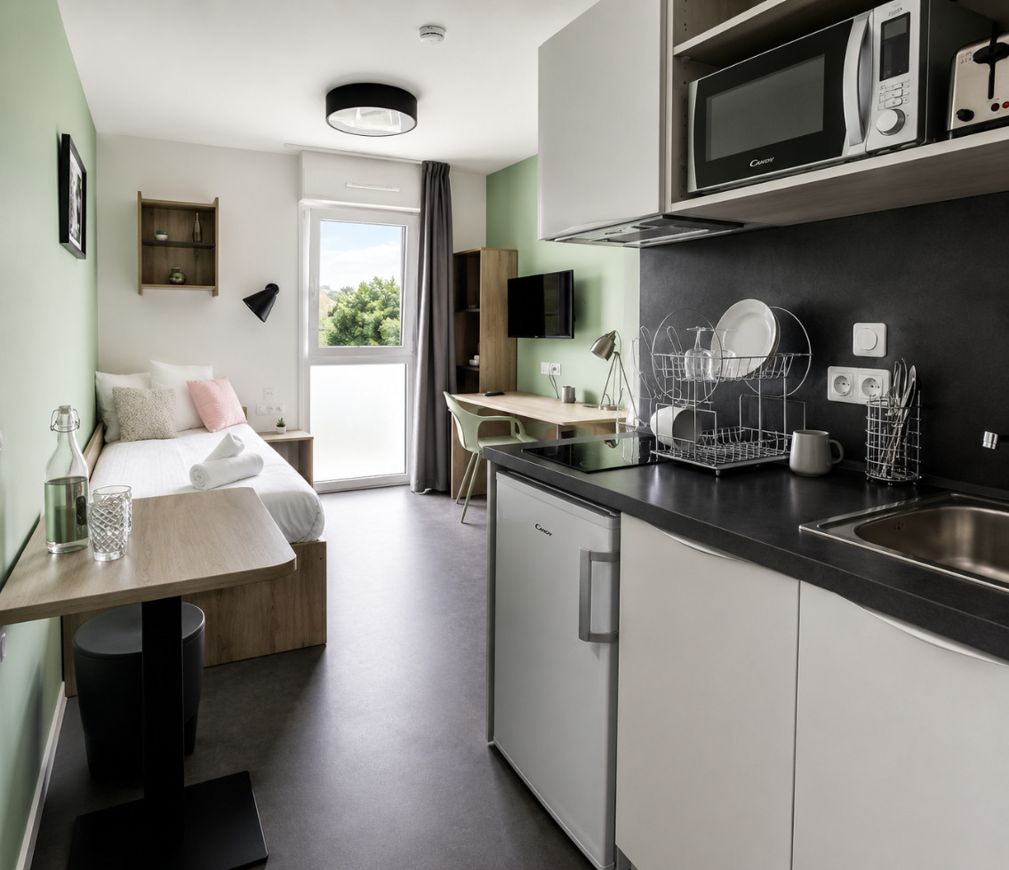 
                                                Vente
                                                 Investissement locatif - studio 5e avec terrasse