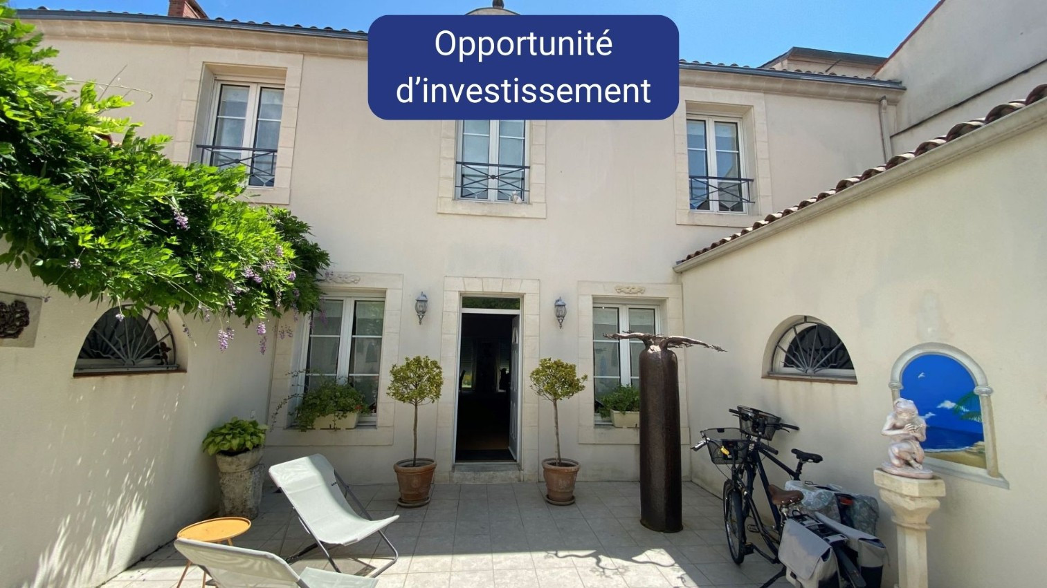 
                                                Viager
                                                 Investissement maison occupée à la Rochelle