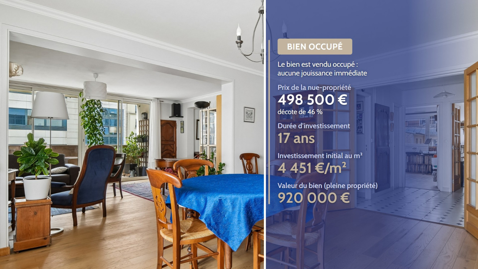 
                                                Vente
                                                 INVESTISSEZ A PARIS 18E - 46% DE DECOTE
