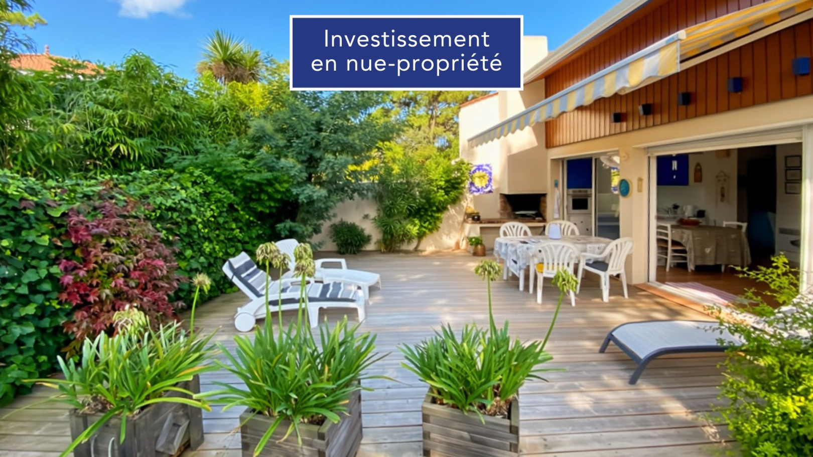 
                                                Vente
                                                 INVESTISSEZ DANS VOTRE FUTURE RÉSIDENCE SECONDAIRE AU CAP FERRET À UN PRIX AVANTAGEUX