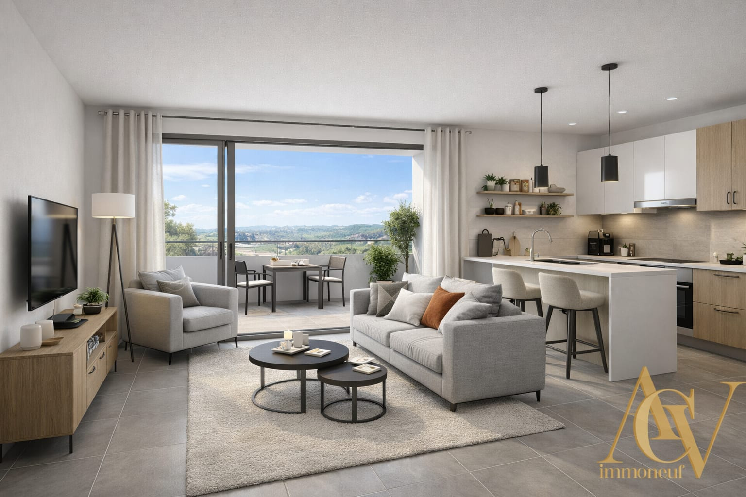 
                                                Vente
                                                 Joli appartement 3 Pièces - Grasse