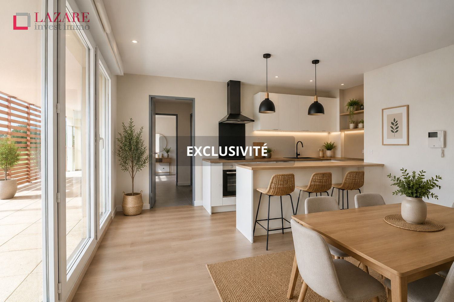 
                                                Vente
                                                 JUVIGNAC T2 48M2 TERRASSE 22M² VUE SUR GOLF