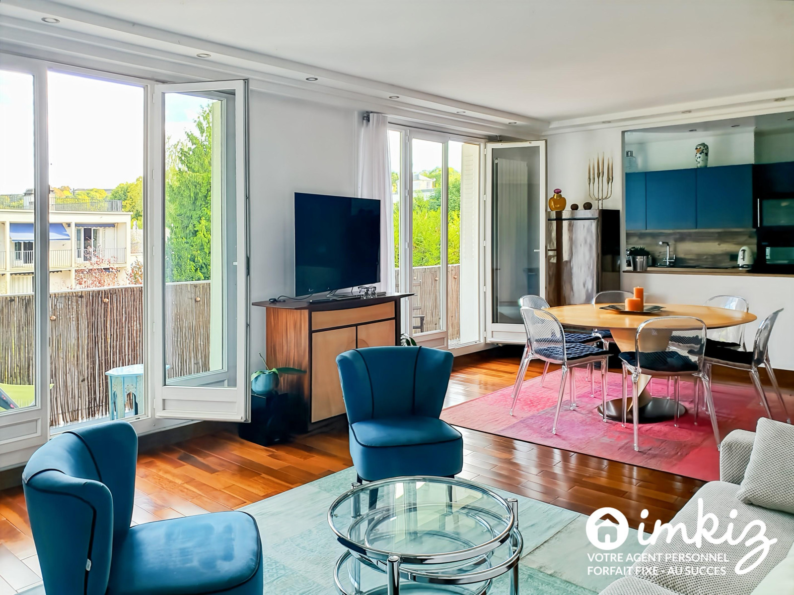 
                                                Vente
                                                 La Varenne-St-Hilaire- 74m2 traversant séjour 30m2