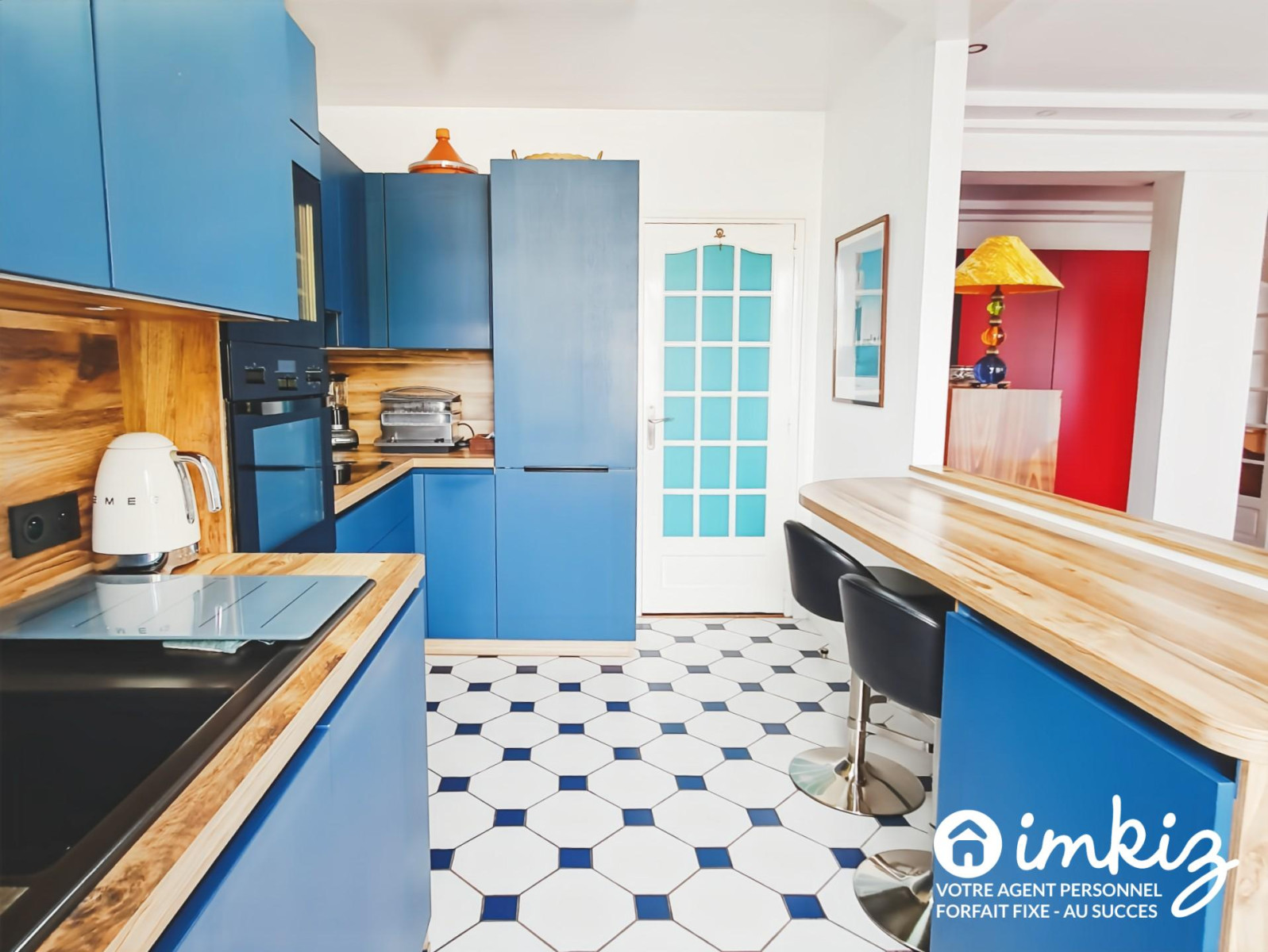 
                                                Vente
                                                 La Varenne-St-Hilaire- 74m2 traversant séjour 30m2