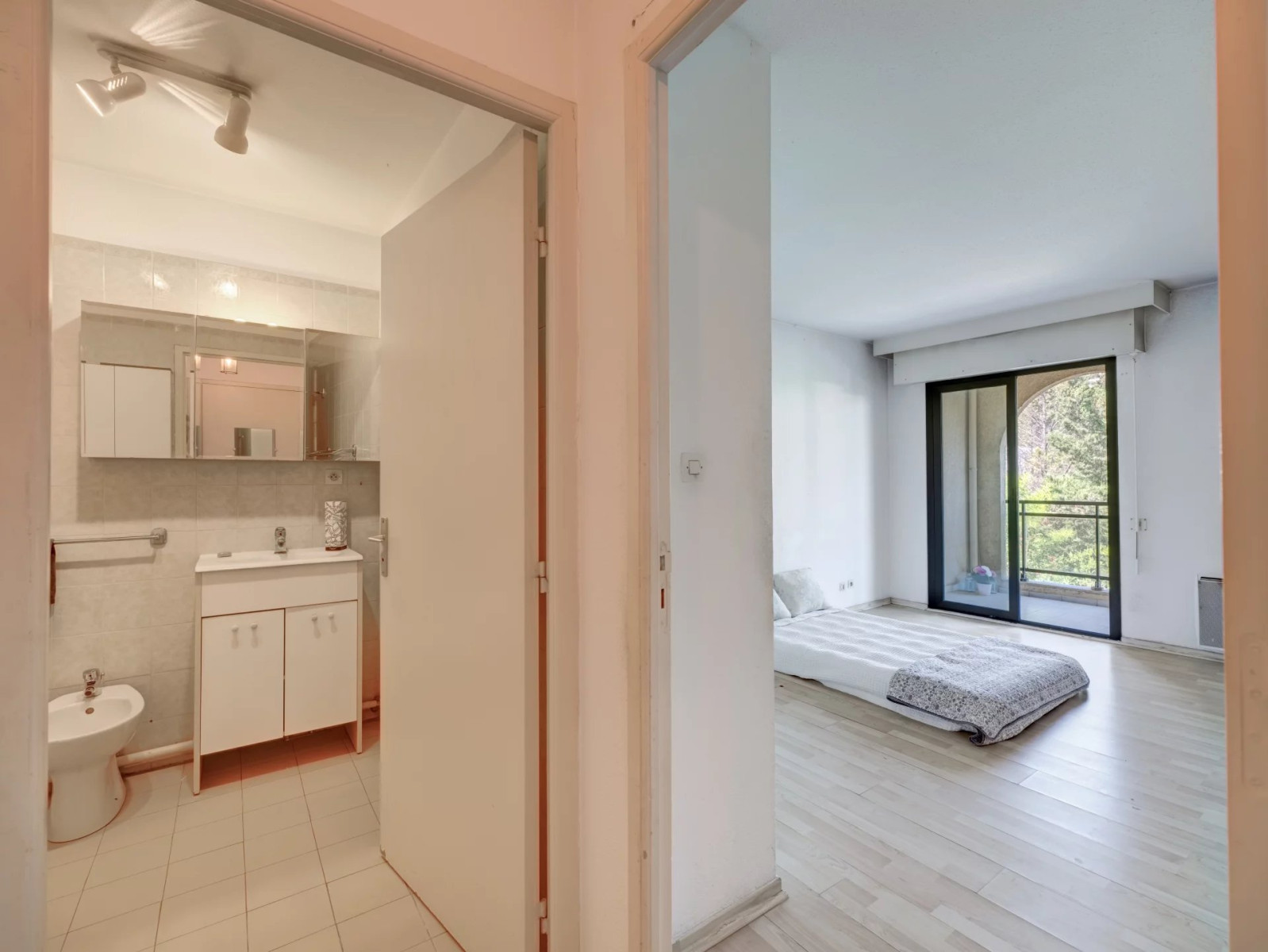 
                                                Vente
                                                 Le Cannet : appartement 2 pièces avec cave et parking