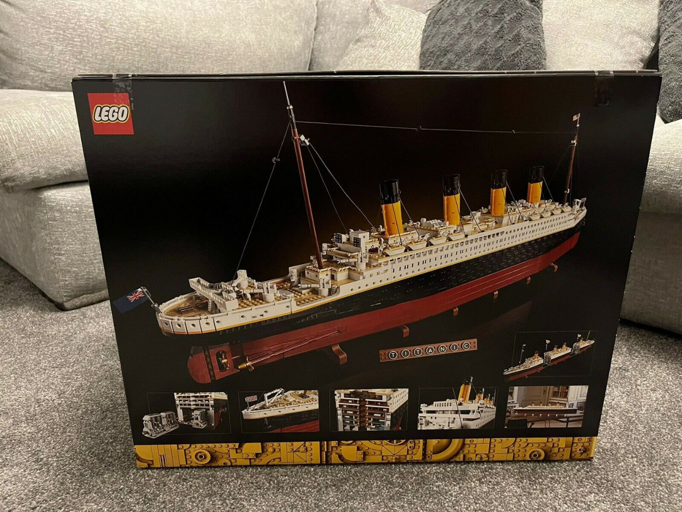 
                                                Jeux, jouets
                                                 Lego Creator Expert 10294 Le Titanic Scellé