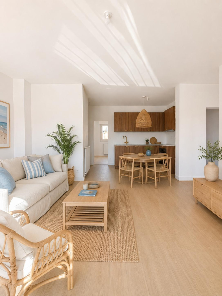 
                                                Vente
                                                 LES SABLES-D’OLONNE – T4 RÉNOVÉ DE 74,58 M² AVEC BALCON – 3 CHAMBRES