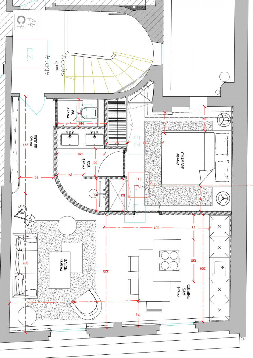 
                                                Vente
                                                 Levallois - 34 Rivay