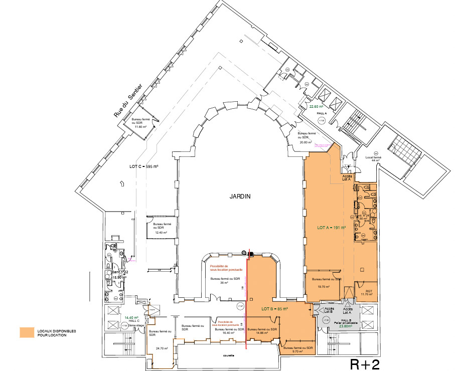 
                                                Location
                                                 Location Bureaux Paris 75002