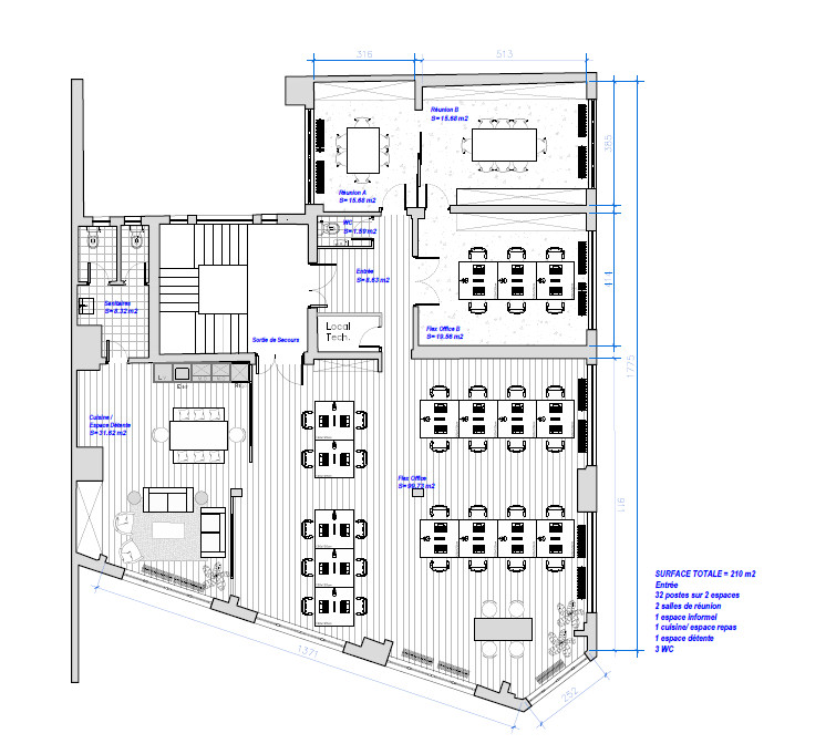 
                                                Location
                                                 Location Bureaux Paris 75002
