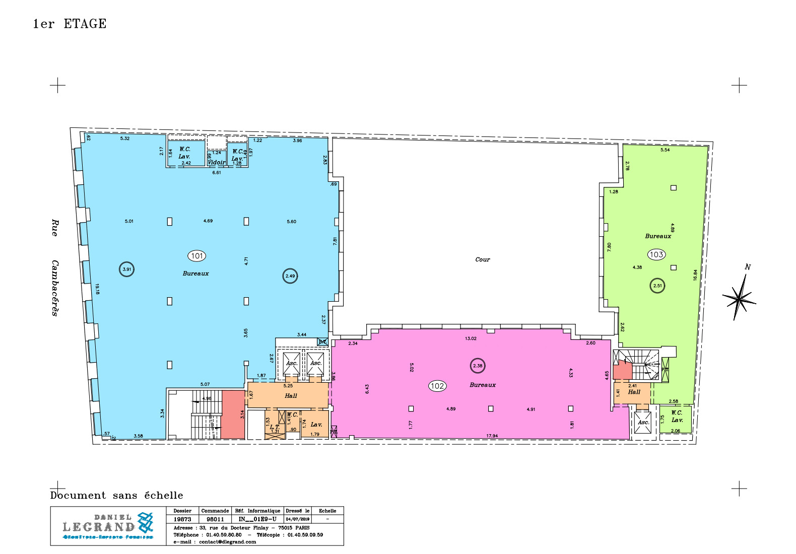 
                                                Location
                                                 Location Bureaux Paris 75008