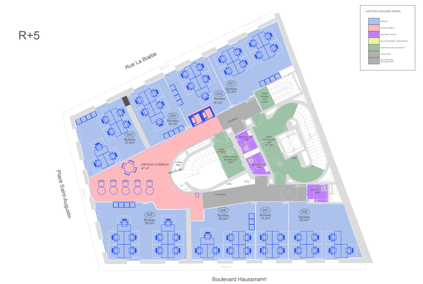 
                                                Location
                                                 Location Bureaux Paris 75008