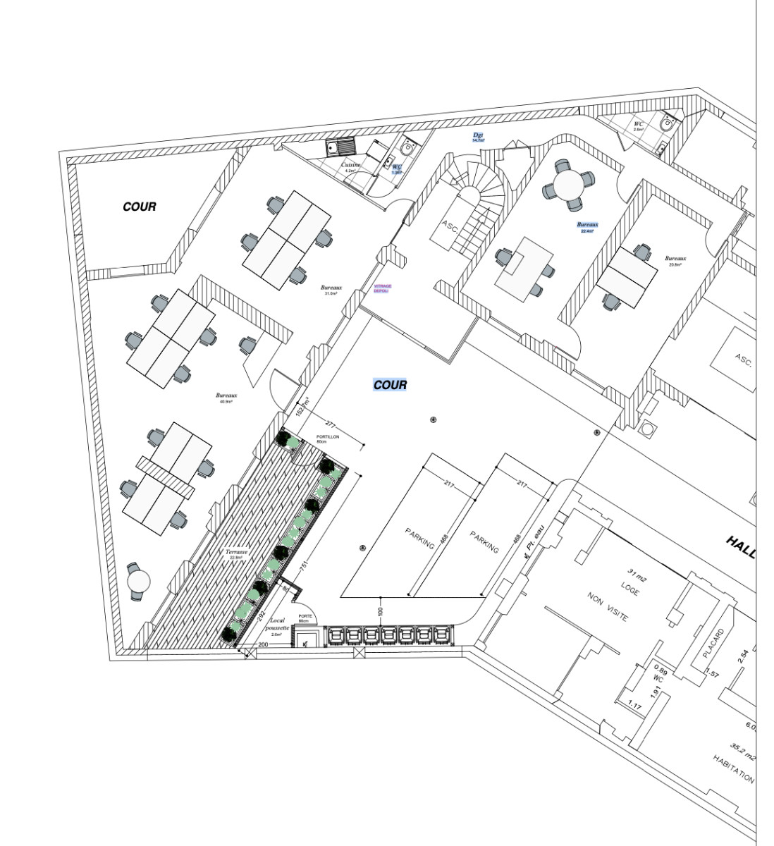 
                                                Location
                                                 Location Bureaux Paris 75008