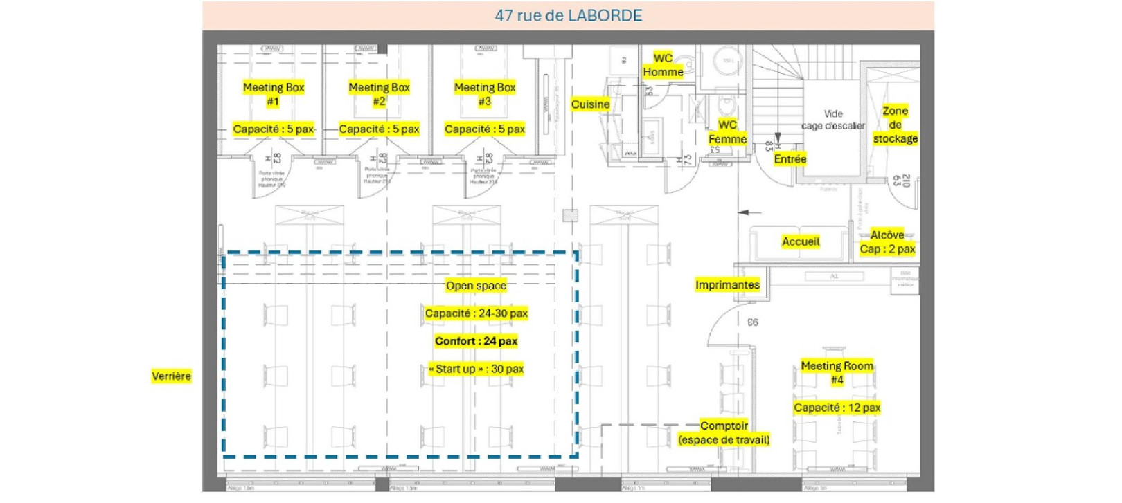 
                                                Location
                                                 Location Bureaux Paris 75008