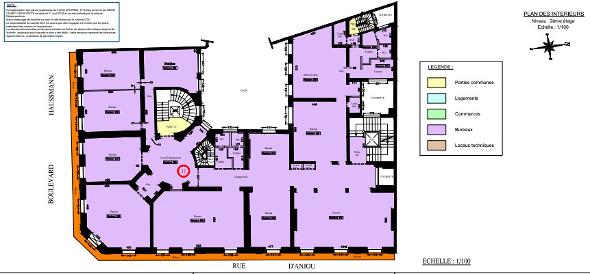 
                                                Location
                                                 Location Bureaux Paris 75008