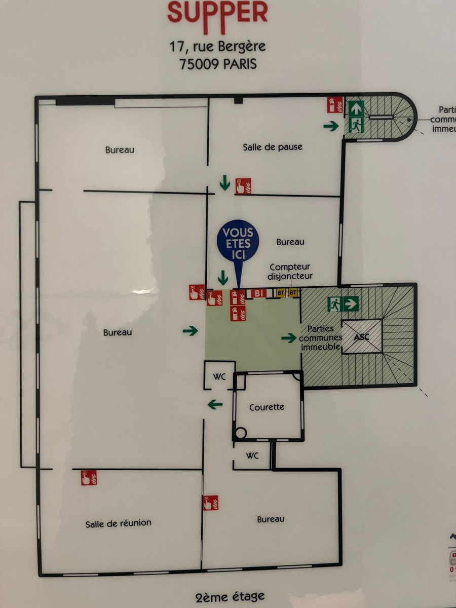 
                                                Location
                                                 Location Bureaux Paris 75009