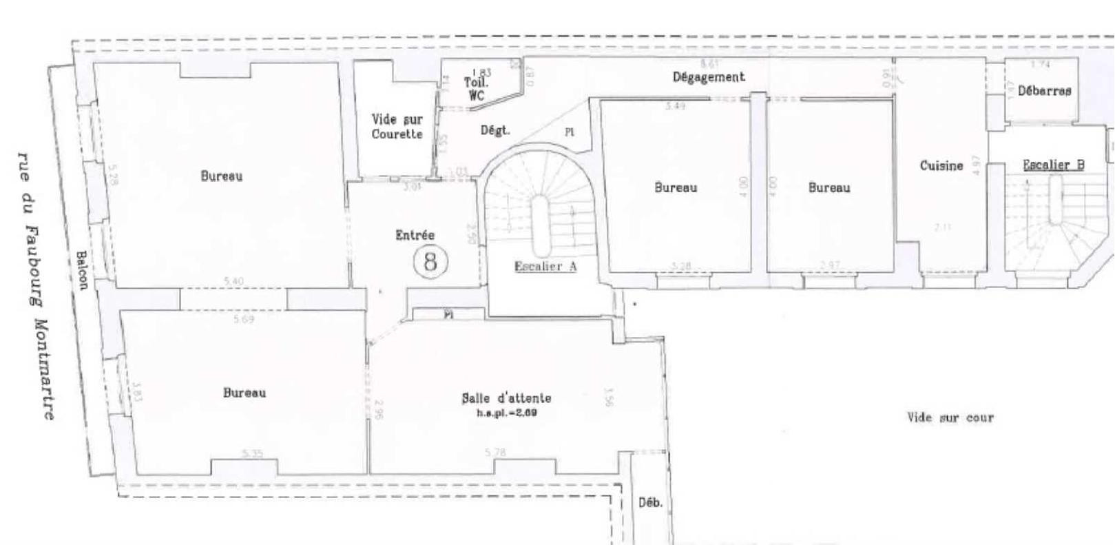 
                                                Location
                                                 Location Bureaux Paris 75009