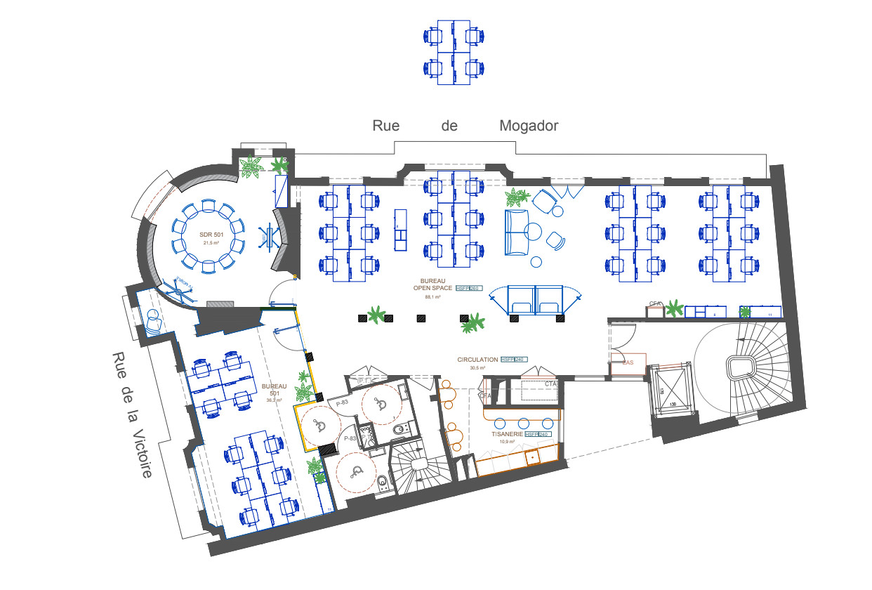 
                                                Location
                                                 Location Bureaux Paris 75009