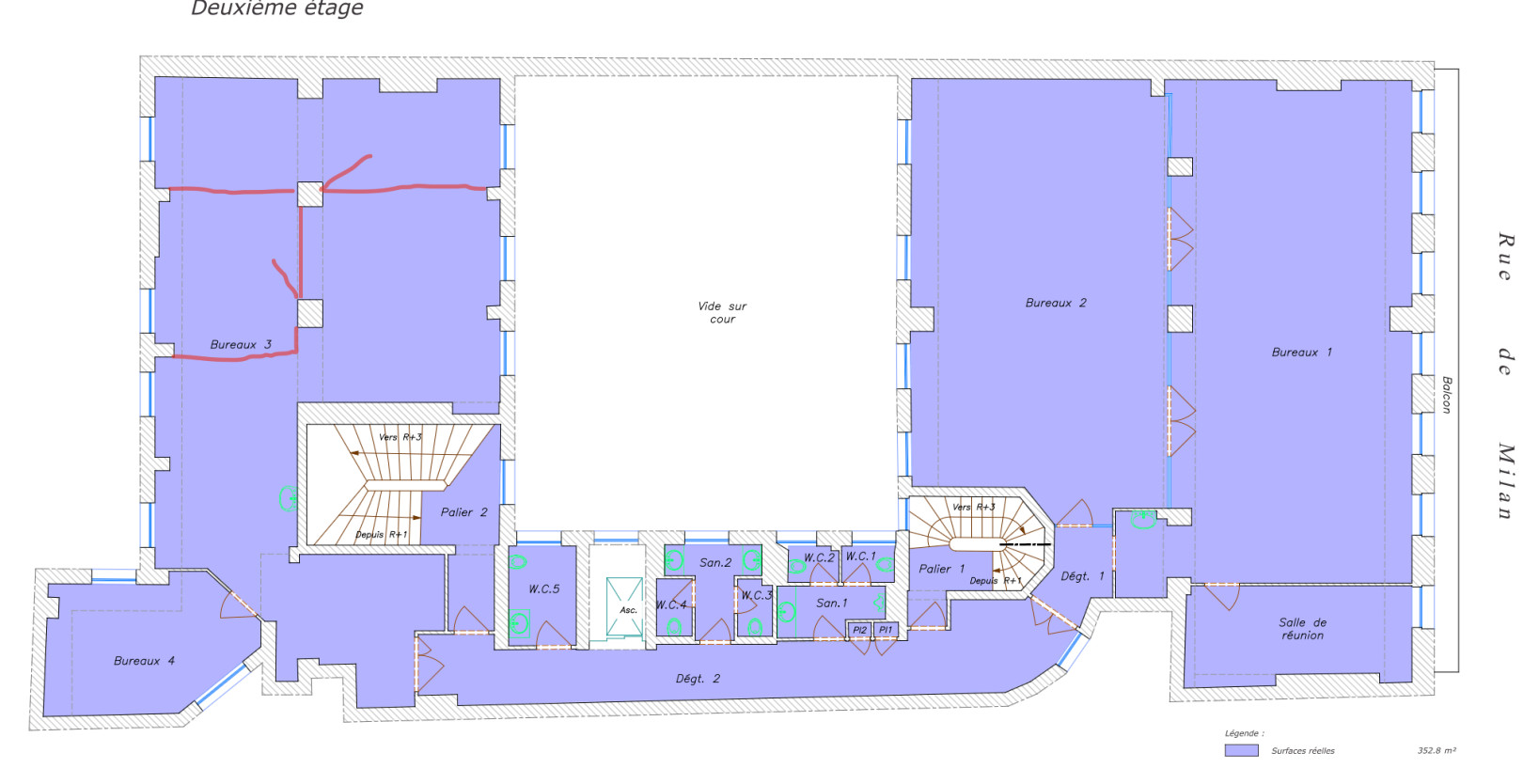 
                                                Location
                                                 Location Bureaux Paris 75009