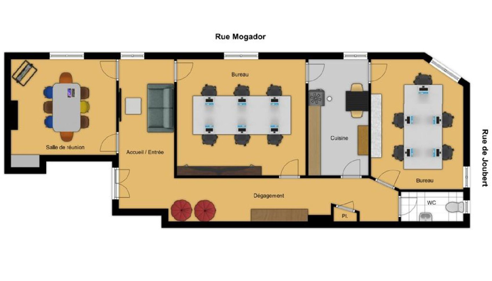 
                                                Location
                                                 Location Bureaux Paris 75009