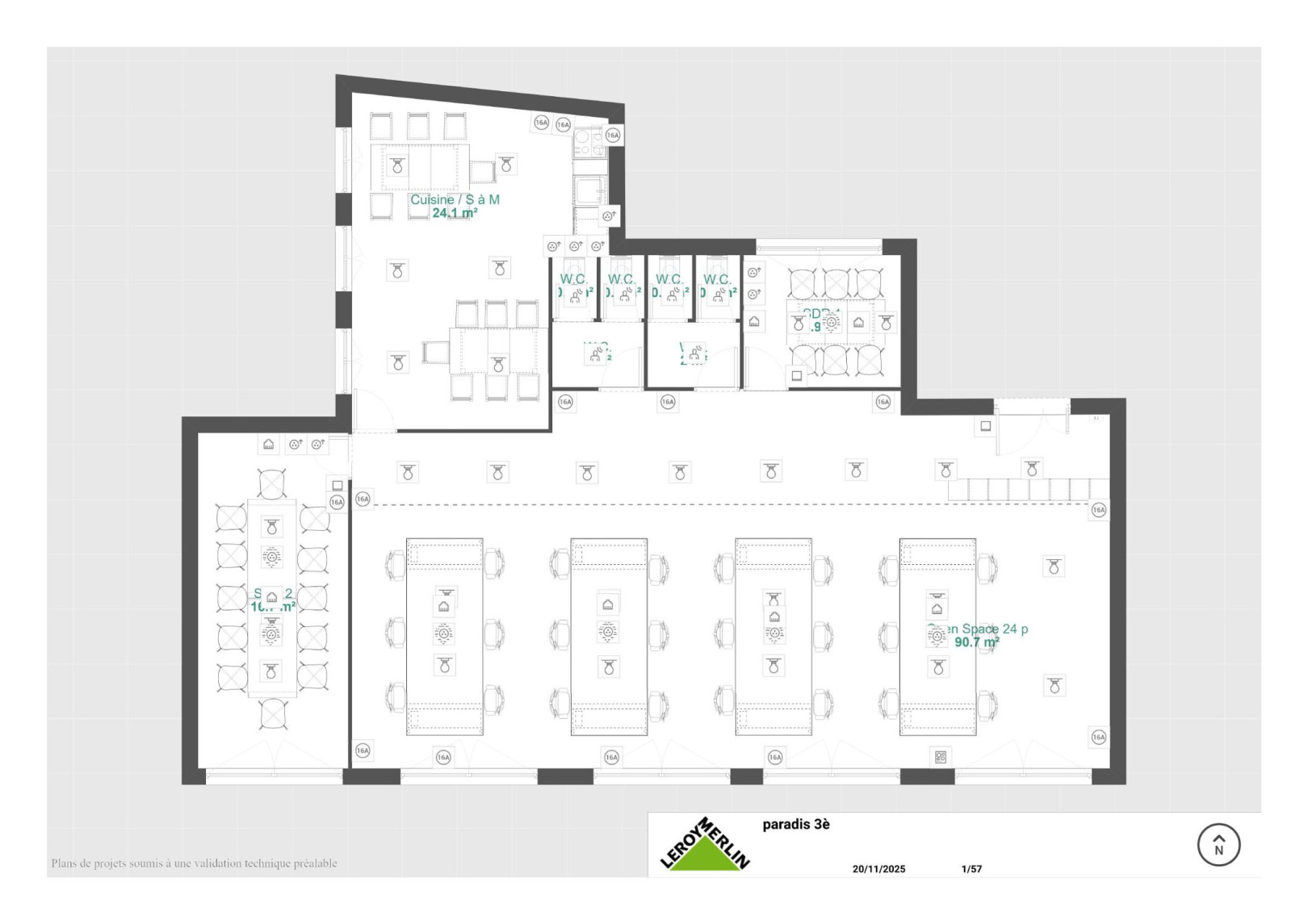 
                                                Location
                                                 Location Bureaux Paris 75010
