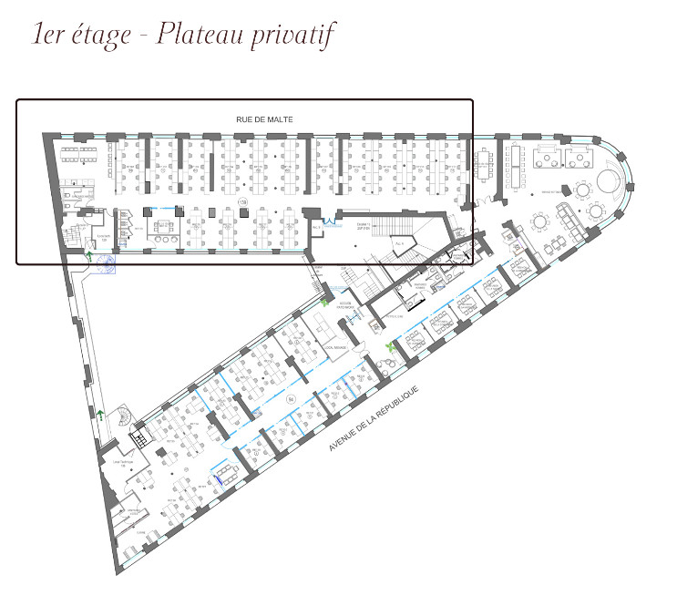 
                                                Location
                                                 Location Bureaux Paris 75011