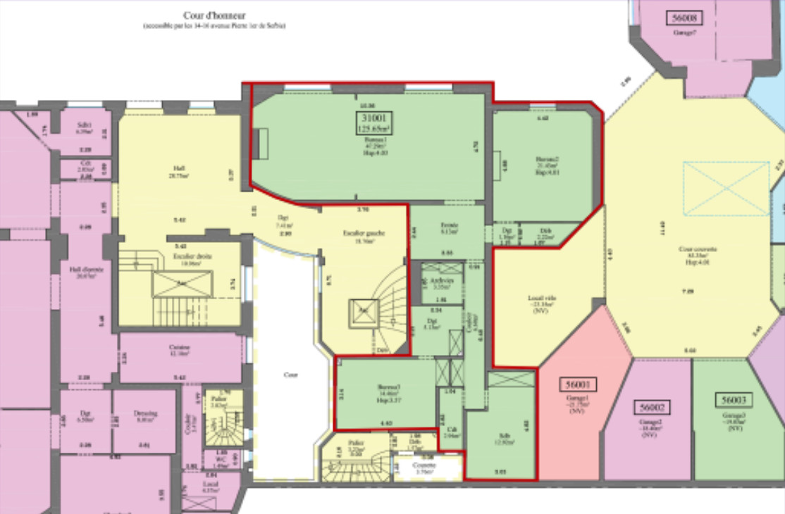 
                                                Location
                                                 Location Bureaux Paris 75016