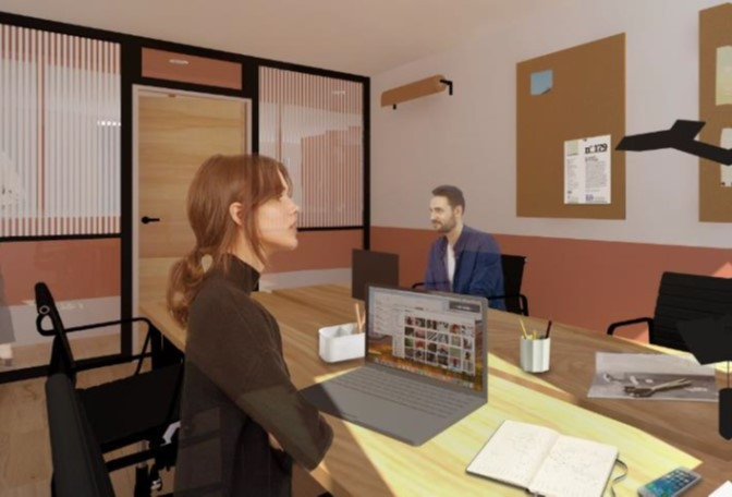 
                                                Location
                                                 Location de bureaux de coworking de 800 m², Quartier Central des Affaires Euroméditerranée à Marseil