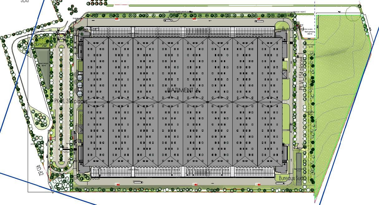 
                                                Location
                                                 Location entrepôt Hauts-de-France -132 912 m² - entre Amiens et Reims