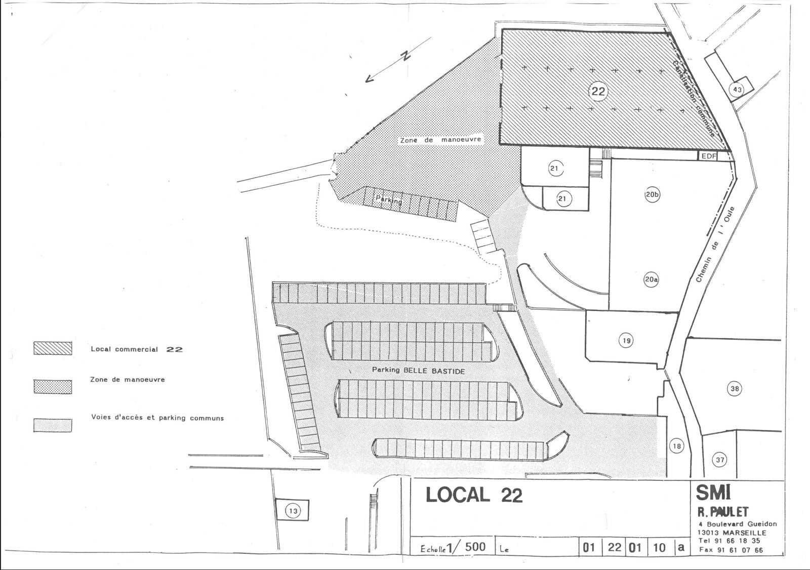 
                                                Location
                                                 Location Entrepôts / Locaux d’activités Marseille 13013