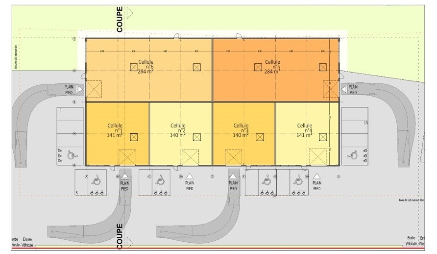 
                                                Location
                                                 Location local d'activité Somme - 424 m² - Proche Amiens