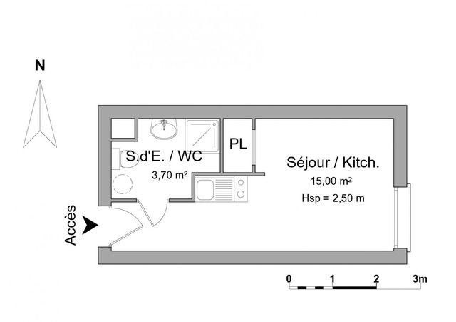 
                                                Location
                                                 Location studio Le Havre 18m2