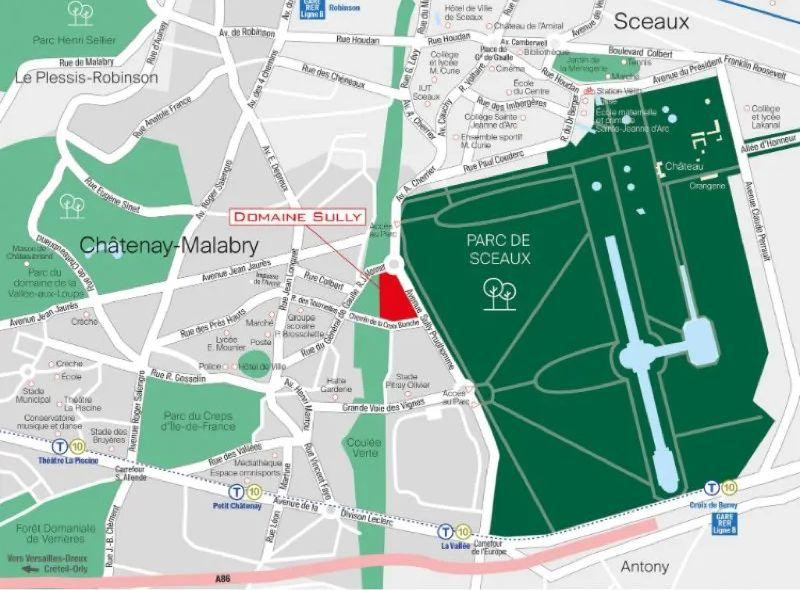 
                                                Location
                                                 Location T3 neuf 63m2 à Châtenay Malabry + Jardin