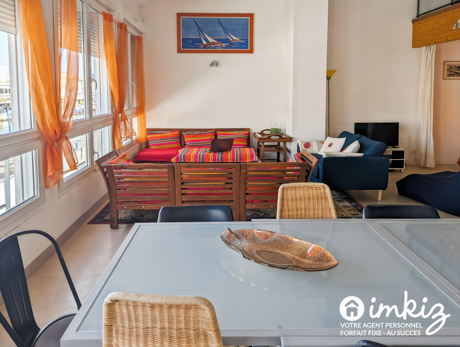 
                                                Vente
                                                 Loft 87m² - 2 chambres en mezzanine vue sur canal
